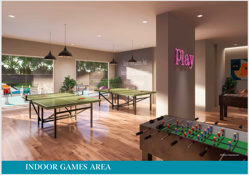 indoor games area